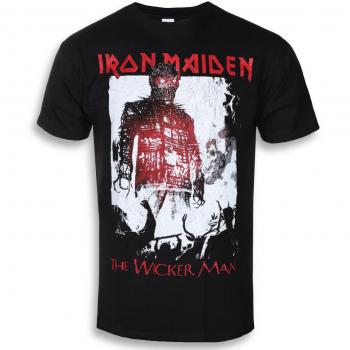 Iron Maiden The Wicker Man Smoke Metal T-Shirt XL