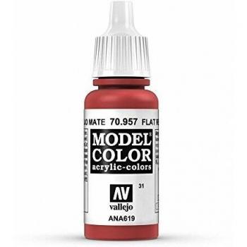 VALLEJO Model Color Pintura Acrílica, Rojo