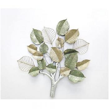 Decoración de Pared DKD Home Decor Metal Verde (102 x 7 x 108.6 cm)