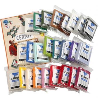 Cernit, Surtido de colores, 25x56gr
