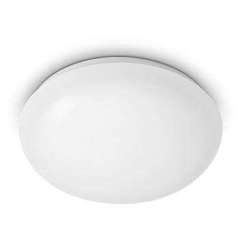 Plafón LED Philips Shan 12W 1000lm 2700K con sensor de movimiento Ø26cm blanco