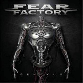 Vinilo Doble Transparente con Salpicaduras Negras y Blancas - Fear Factory - Genexus