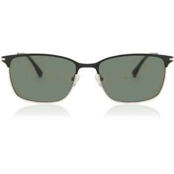 SmartBuy Collection Rectangle Full Rim Metal Men's Prescription Sunglasses Gold Size 54