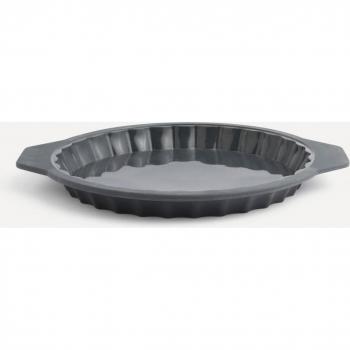Molde redondo rizado de silicona premium para repostería y horneado