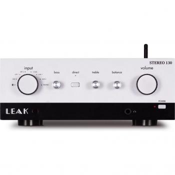 Amplificador Leak Stereo 130 integrado de estado sólido plata
