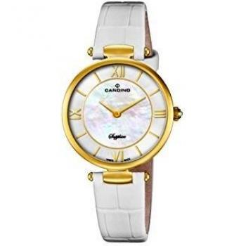 Reloj Candino Lady Elegance C4670/1 de Piel Blanco