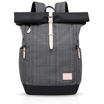 FANDARE Antirrobo Mochila Bolsas Escolares con USB Mochila para 15.6 Pulgada Laptop Mochilas Hombres Mujeres Morral Escolares para Negocio Trabajo Viaje Estudios Diario Gran Capacidad Daypack Gris A