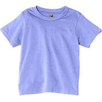 Anvil - Camiseta regular fit con cuello redondo de manga corta para niño, talla 12 años