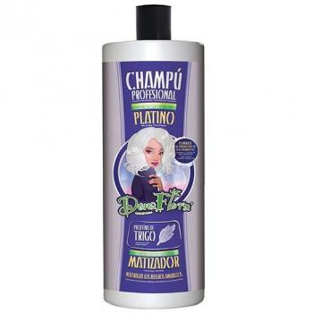 Dona Flora Champú Matizador Cabellos Blancos y Rubios 1000ml