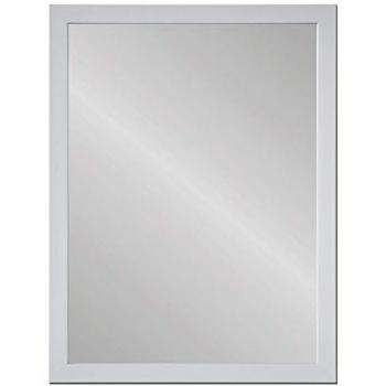 Espejo de Pared Nórdico Blanco de Plástico PE 56x76 cm
