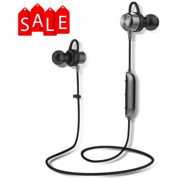 Auriculares Bluetooth, Arbily Auricular Magnéticos Bluetooth 4.1, Cascos Inálambrico CSR Chips HiFi Estéreo, Sweatproof IPX7, Micrófono Incorporado y Cancelación de Ruido