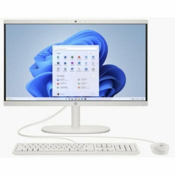HP All-in-One 22-dg0000ns - Ordenador Todo en Uno con procesador Intel Core i3-N300, 8 GB de RAM, 256 GB SSD y pantalla de 21.5 pulgadas