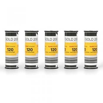 Kodak 1075597 Color Negative Film GOLD 200 120 5-Pack