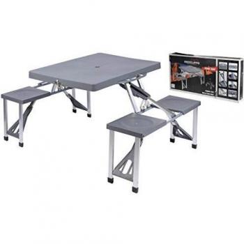 Koopman International B.V. OEM Systems Company D2510140 Mesa Plegable de Camping, Blanco, M