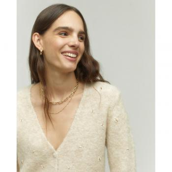 Chaqueta de punto de mujer Tintoretto con botones