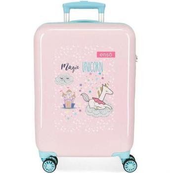 Maleta de cabina Enso Magic Unicorn Rosa