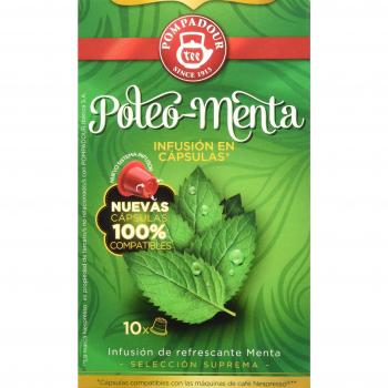 Pompadour Poleo Menta Té - 10 Cápsulas