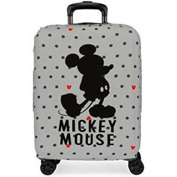 Disney Funda para Maleta de Cabina Mickey Gris