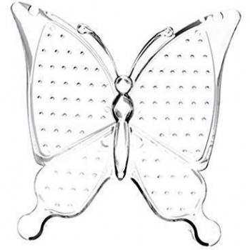 Vococal - 3D Forma de Mariposa de Acrílico Soporte Estante de Exhibición Titular de Joyería Joyas Pendientes Zarcillos Aretes