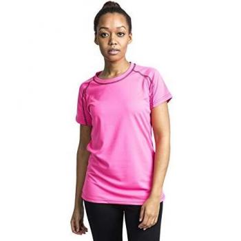 Trespass Camiseta de Mujer TP50, Mujer, Mamo Active TP50, Rosa, Small