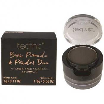 Technic - Kit de cejas Brow Pomade & Powder Duo - Dark