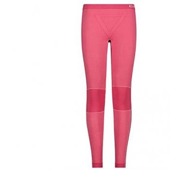 Seamless Technical Base Layer Leggings for Women - Fuchsia Melange
