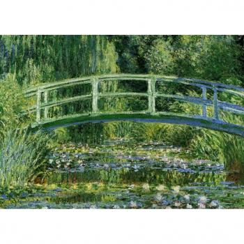 Rompecabezas Infantil Claude Monet: El estanque de los nenúfares y el puente japonés, 1897-1899 - 24 piezas