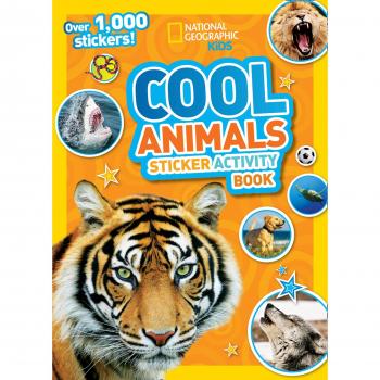 Libro de Actividades con Stickers de Animales Geniales: ¡Más de 1,000 Stickers!