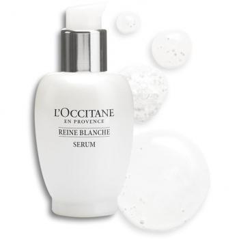 L'Occitane Reine Blanche Brightening Serum 30ml - Whitening and Radiance Concentrate