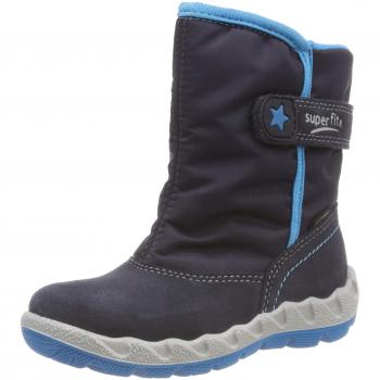 Superfit Boys' Icebird Snow Boots, Blue Blau 80, 5.5 UK