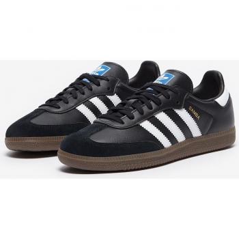 Adidas Samba Unisex Zapatillas - Negro - Talla: 35.5 - Piel