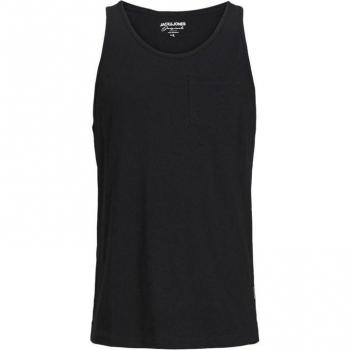 Camiseta Jack&Jones Tampa Slub Hombre Negro