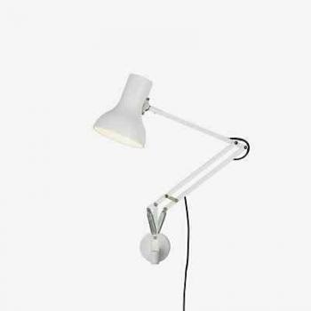 Aplique de Pared Anglepoise Type 75 Mini con Brazo, Blanco Alpino