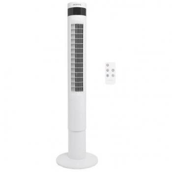Ventilador de Pie Oceanic Blanco 45 W con Mando a Distancia