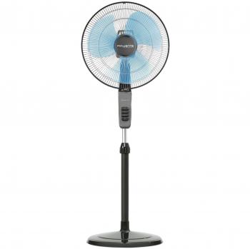 Rowenta Essential VU4110F0 Ventilador de pie con 3 velocidades de 40 cm y sistema de ahorro de energía, oscilación automática, orientación y altura ajustable