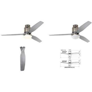 Ventilador de techo 2-lámpara de techo
