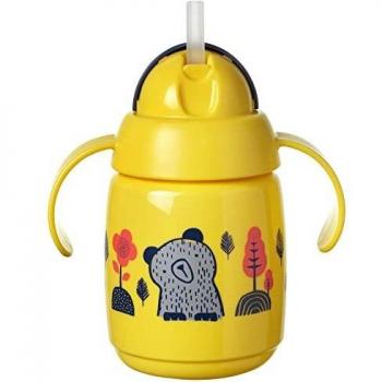 Tommee Tippee Vaso de Aprendizaje Superstar con Caña 300 ml Amarillo