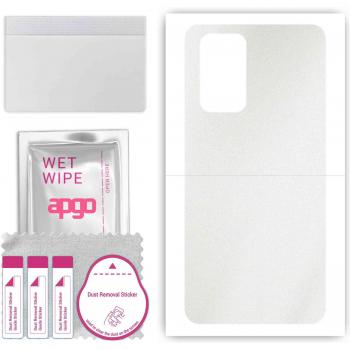 Sticker Protector de Piel para la Parte Trasera Compatible con Xiaomi Redmi Note 10 Pro, Película Envoltura, Folio, Vinilo - Patrón Mate Transparente