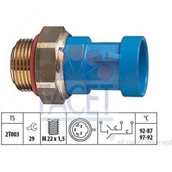 Interruptor de temperatura para ventilador de radiador Facet 7.5643 - Fabricado en Italia, equivalente OE