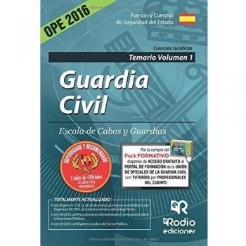 Guardia Civil. Escala de Cabos y Guardias. Temario Volumen 1. Edición 2016