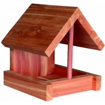 TRIXIE Casita comedero madera cedro 16x15x13cm natural