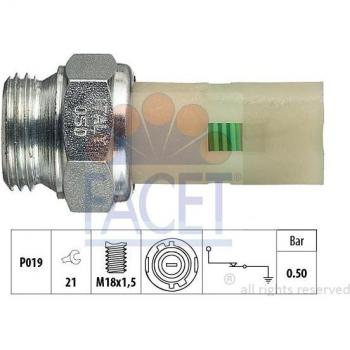 FACET Interruptor de control de presión de aceite 7.0075
