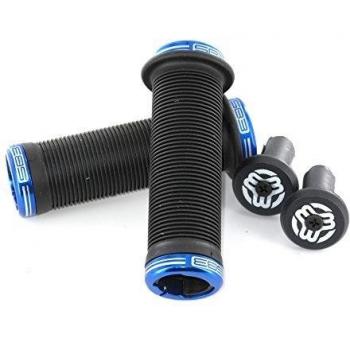 SB3 Chula Lock On Par de Asas de Bicicleta Unisex, Negro/Azul