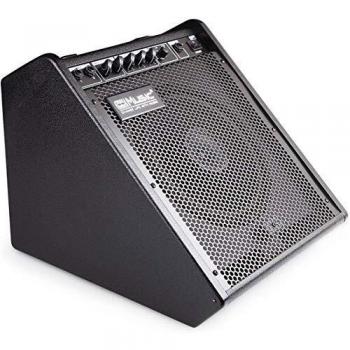 Coolmusic 100W Bluetooth Amplificador de monitor personal Amplificador de tambor eléctrico Altavoz, teclado y altavoz de guitarra acústica