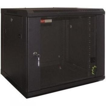 WP Armario Rack de Pared Serie RWB 6U, Dimensiones 600x500x370mm, Color Negro