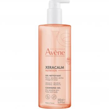 Avène XeraCalm Nutrition Gentle Cleansing Gel for Dry and Sensitive Skin 500 ml