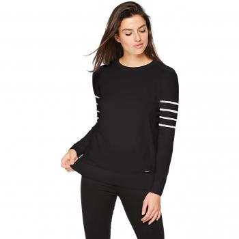 Armani Exchange 6zym2k, Suéter para Mujer, Negro