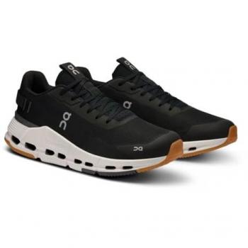 On Cloudnova Form 2 Men's Casual Running Shoes - Black/Ivory - Size 9.5 UK / 44 EU / 10 US