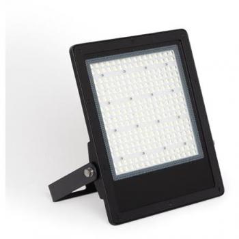 Foco Proyector LED 150W Regulable TRIAC 170 lm/W IP65 Elegance Slim Pro Negro 5000K Blanco Frío Asimétrica 30ºx90º