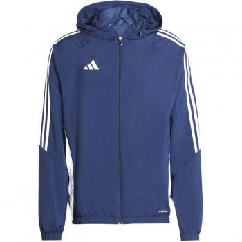 Cortavientos de fútbol Adidas Tiro 24 para hombre, color marino, talla XS, chubasquero ligero ideal para entrenamiento